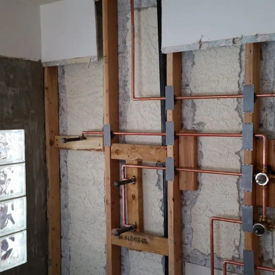 Copper pipe installation for Burst Pipe Repair in Liberty